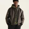 Ace Leather Flight Jacket Gender Free