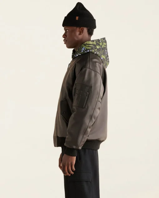Ace Leather Flight Jacket Gender Free