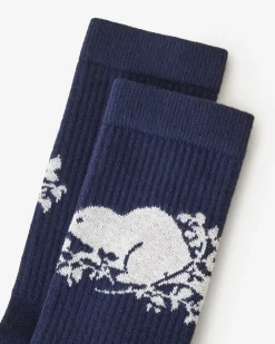 Adult Cooper Beaver Sock
