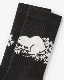 Adult Cooper Beaver Sock