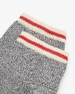 Adult Cotton Cabin Ped Sock 2 Pack