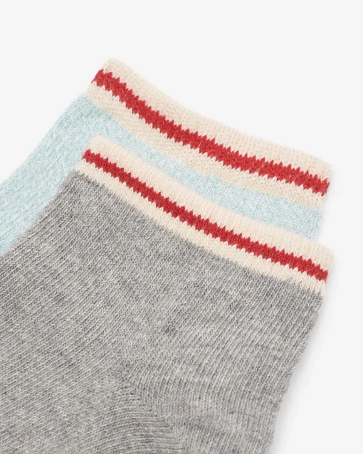 Adult Cotton Cabin Ped Sock 2 Pack