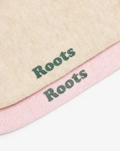 Adult Cotton Cabin Ped Sock 2 Pack