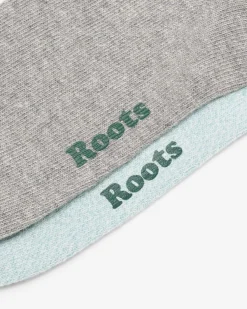Adult Cotton Cabin Ped Sock 2 Pack
