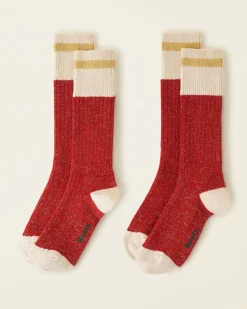 Adult 50Th Cabin Sparkle Sock 2 Pack