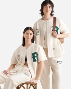 Athletics Flannel Baseball Top