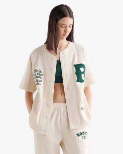 Athletics Flannel Baseball Top