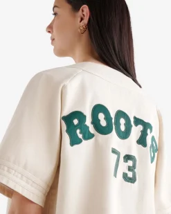 Athletics Flannel Baseball Top