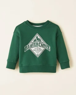 Baby Beaver Canoe Relaxed Crew Sweatshirt
