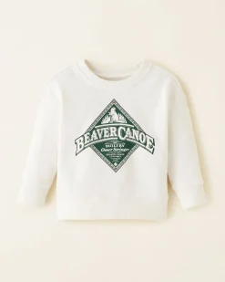 Baby Beaver Canoe Relaxed Crew Sweatshirt
