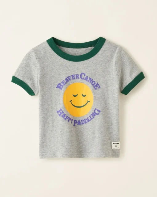 Baby Beaver Canoe Ringer T-Shirt