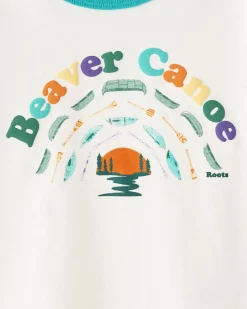 Baby Beaver Canoe Ringer T-Shirt