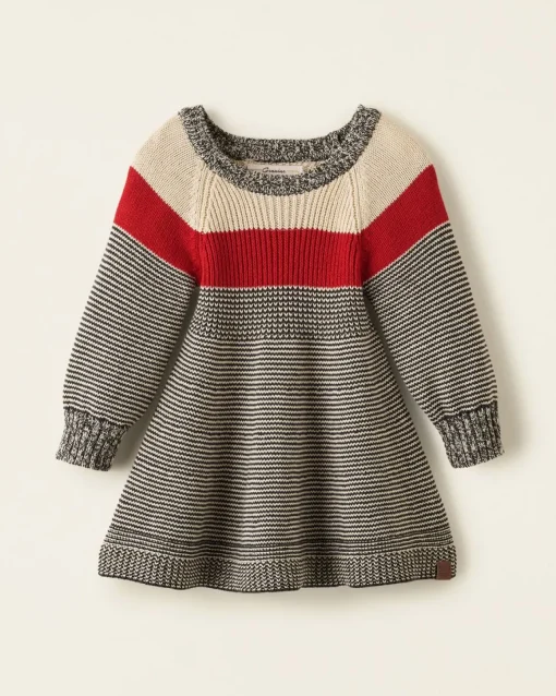Baby Cabin Knit Stripe Dress