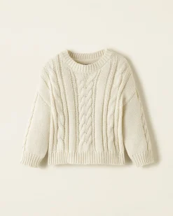 Baby Cable Crew Sweater