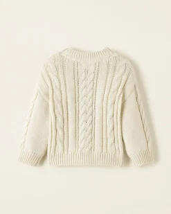 Baby Cable Crew Sweater