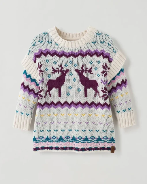Baby Fair Isle Sweater Dress