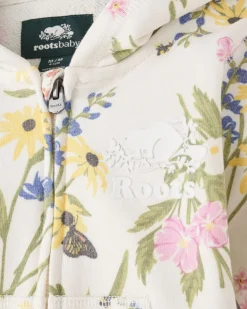Baby Floral Full Zip Hoodie