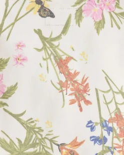 Baby Floral Full Zip Hoodie