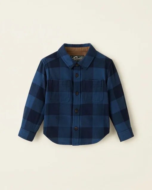 Baby Relaxed Park Plaid Shirt