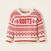 Baby Roots Fair Isle Sweater