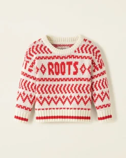 Baby Roots Fair Isle Sweater