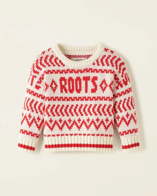 Baby Roots Fair Isle Sweater