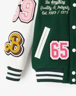 Barbie X Roots Kids 65 Varsity Jacket