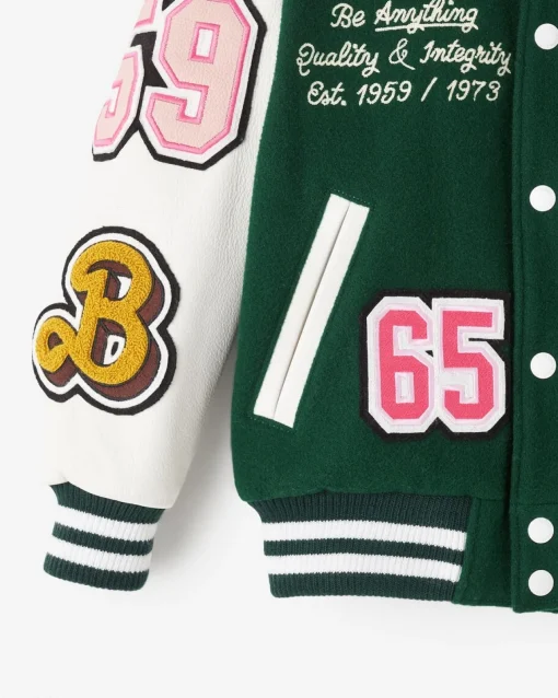 Barbie X Roots Kids 65 Varsity Jacket