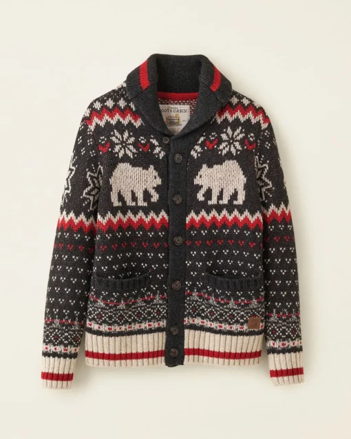 Cabin Shawl Fair Isle Cardigan Gender Free
