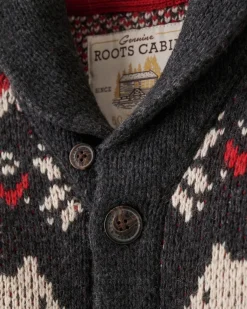 Cabin Shawl Fair Isle Cardigan Gender Free