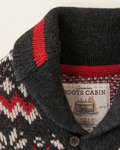 Cabin Shawl Fair Isle Cardigan Gender Free