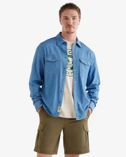 Chambray Snap Shirt