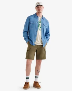 Chambray Snap Shirt