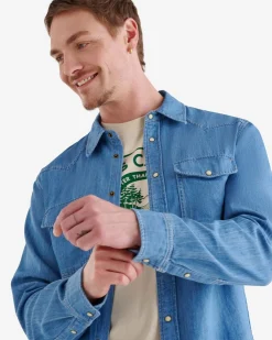Chambray Snap Shirt