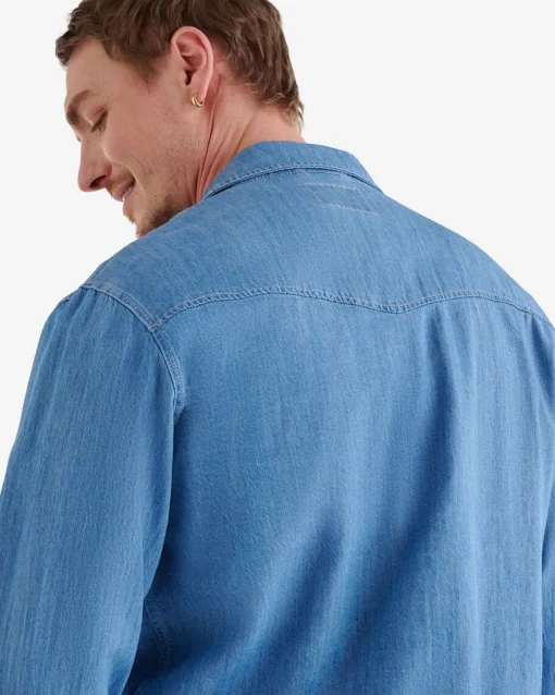 Chambray Snap Shirt