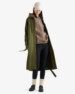 Ellison Waxed Cotton Trench