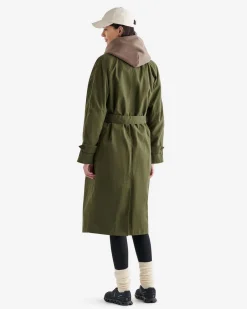 Ellison Waxed Cotton Trench