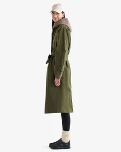 Ellison Waxed Cotton Trench