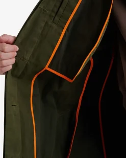 Ellison Waxed Cotton Trench