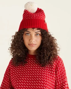 Falling Snow Toque