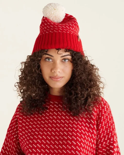 Falling Snow Toque