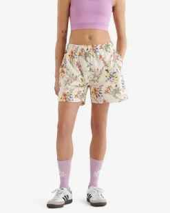 Floral Mesh Practice Short 5.5 Inch