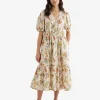 Floral Poplin Dress