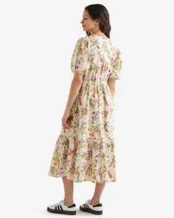 Floral Poplin Dress