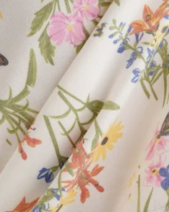 Floral Relaxed Crew