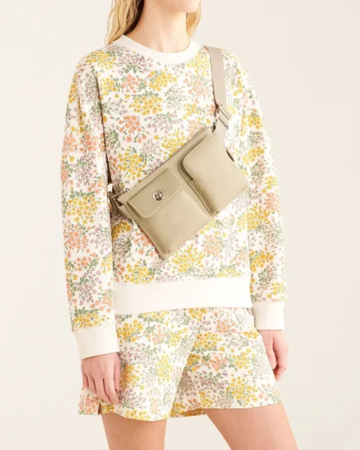 Floral Relaxed Sweatshort 6 Inch