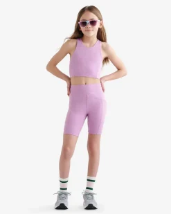 Girls Active Pocket Bike Short