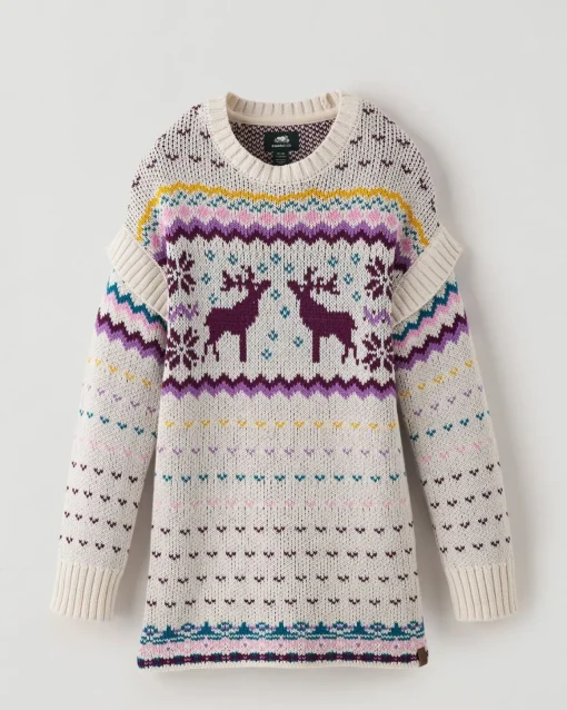 Girls Fair Isle Sweater Dress