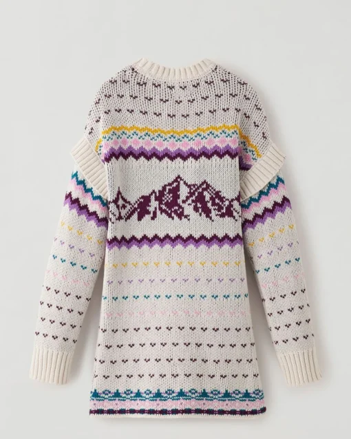 Girls Fair Isle Sweater Dress