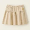 Girls Gold Sparkle Skirt